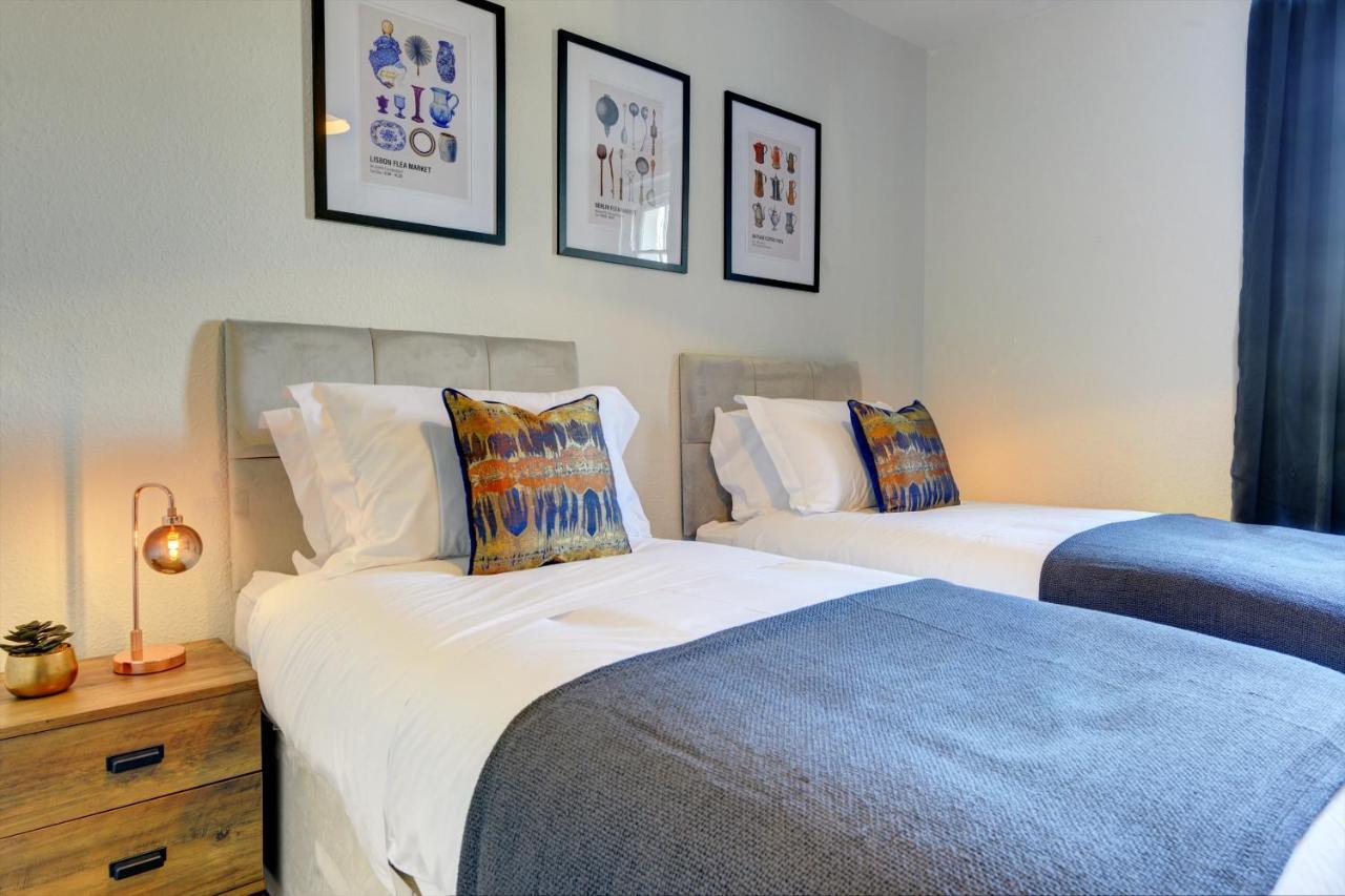 Regency Nest By Spa Town Property - Stylish 3 Bedroom Apartment On 2 Floors, Central Royal Leamington Spa Exterior foto